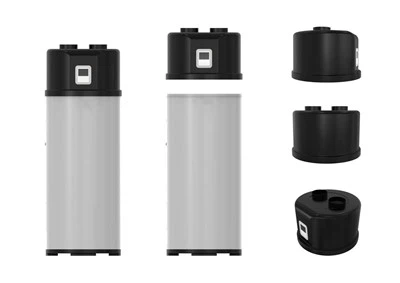 Pompe à chaleur à l'eau chaude domestique 1,8 kW ~ 9 kW Wifi 200L / 300L dans l'installation intérieure de garage